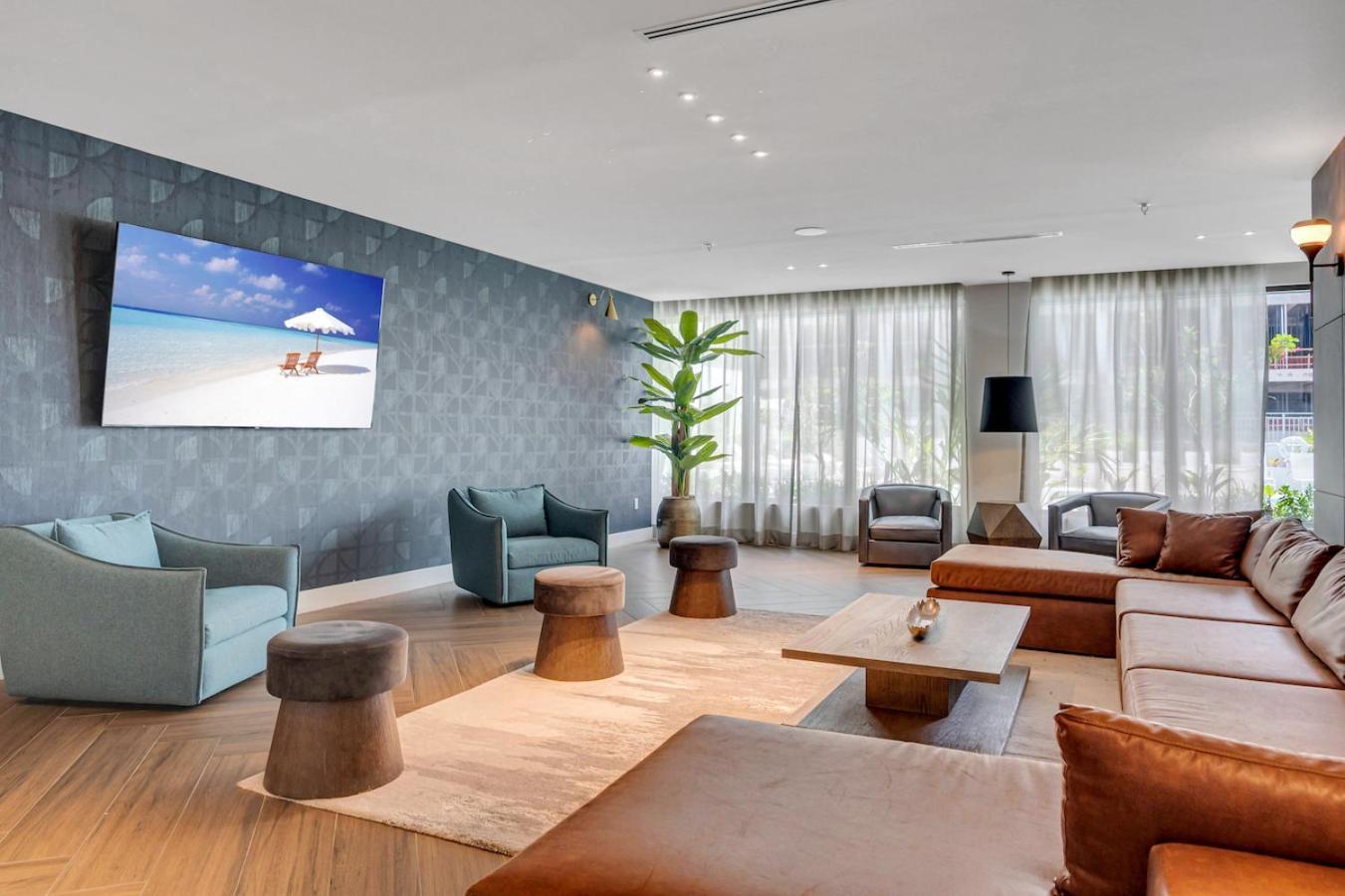 Modern Unit Mins From Brickell With Free Parking Apartment Miami Luaran gambar